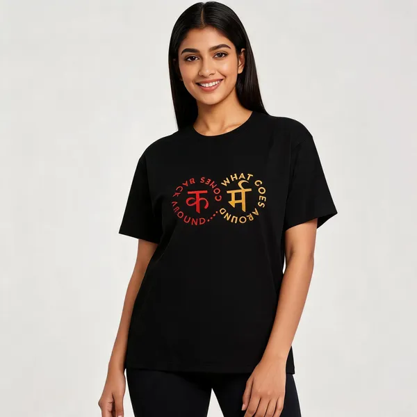 Karam_Unisex_Classic_T_Shirt_Black
