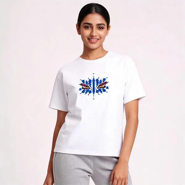 Akaza_Unisex_Classic_T_Shirt_White