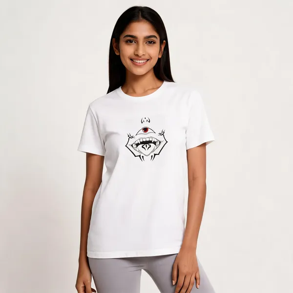 Sukuna_Ryomen_Unisex_Crew_T_Shirt_White