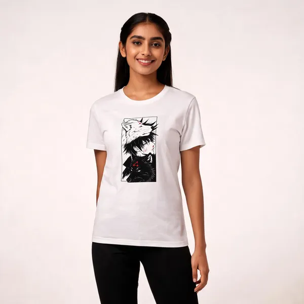 Megumi_Fushiguro_Unisex_Crew_T_Shirt_White