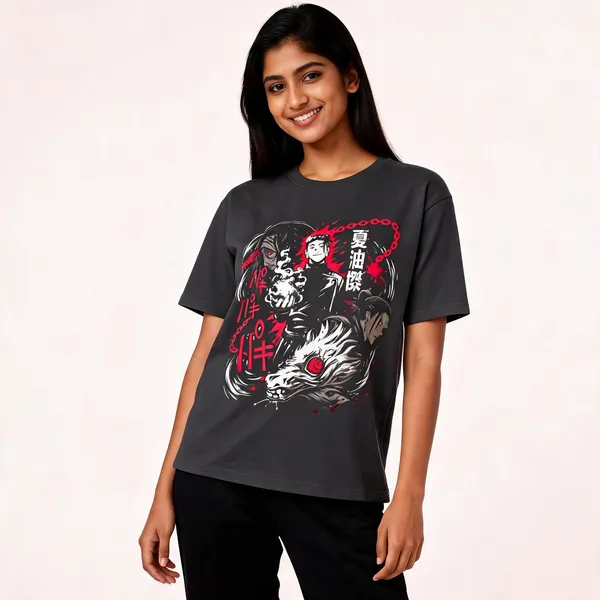 Suguru_Geto_Unisex_Crew_T_Shirt_Steel_Grey