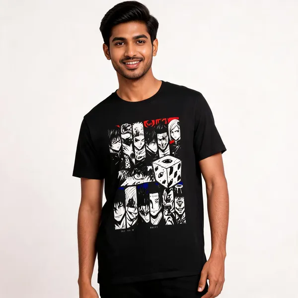 Jjk_Unisex_Crew_T_Shirt_Black