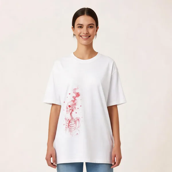 Scary_Love_Unisex_Crew_T_Shirt_White