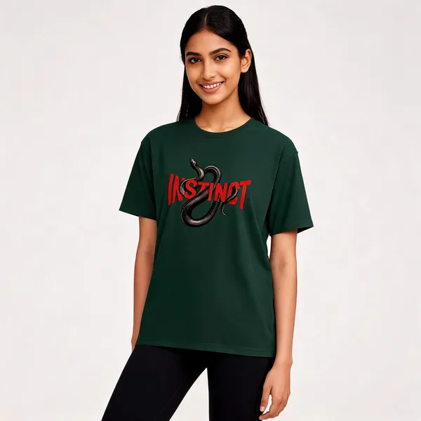 Instinct_Unisex_Classic_Crew_T_Shirt_Bottle_Green