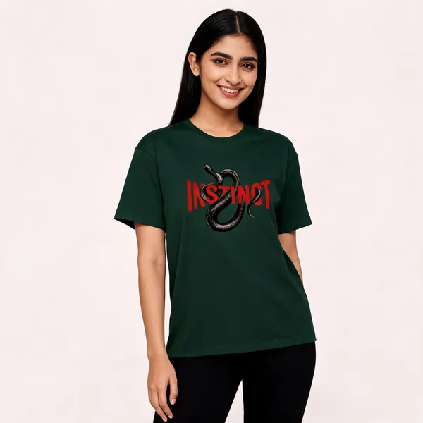Instinct_Unisex_Classic_Crew_T_Shirt_Bottle_Green