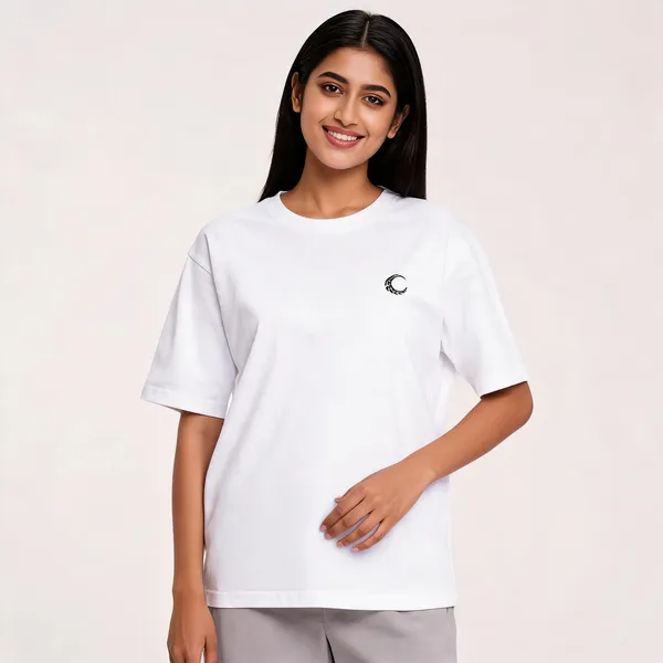 Lunara_Unisex_Oversized_T_Shirt_240_Gsm_Premium_Cotton_White