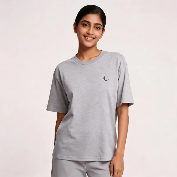 Lunara_Unisex_Oversized_T_Shirt_240_Gsm_Premium_Cotton_Grey_Melange
