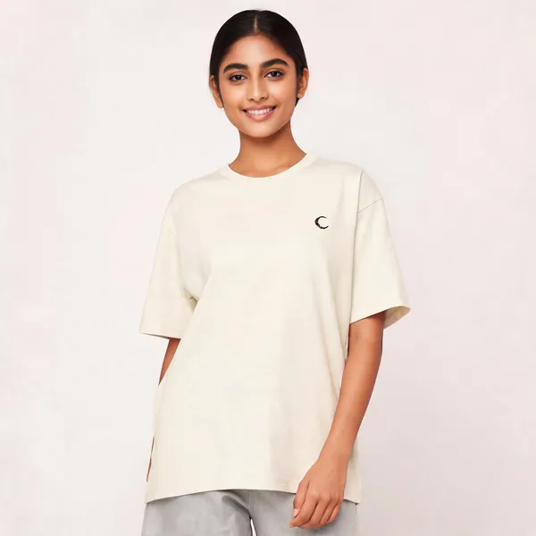 Lunara_Unisex_Oversized_T_Shirt_240_Gsm_Premium_Cotton_Off_White