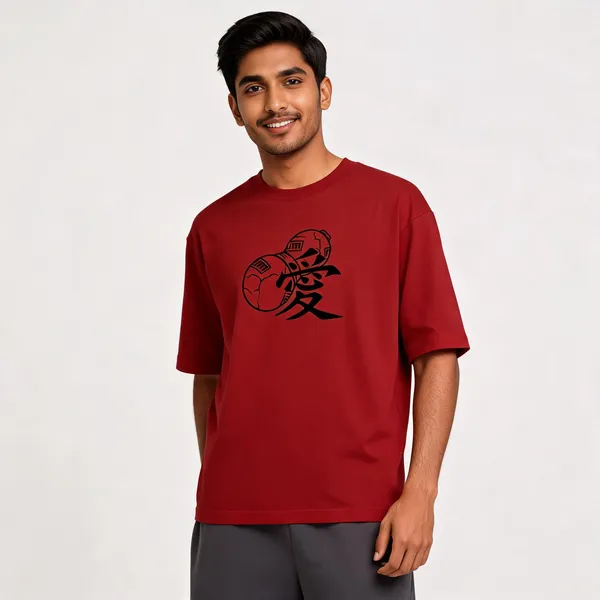 Gaara_Oversized_Graphic_Tee_Lunara_Ink_Red