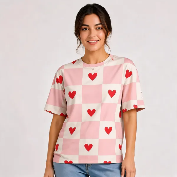 Paris_Heart_Unisex_Oversized_Tee_White
