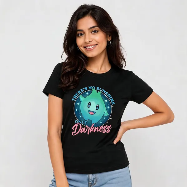 No_Sunshine_Unisex_Classic_Crew_T_Shirt_Black