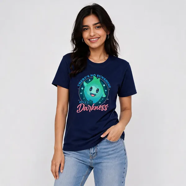 No_Sunshine_Unisex_Classic_Crew_T_Shirt_Royal_Blue