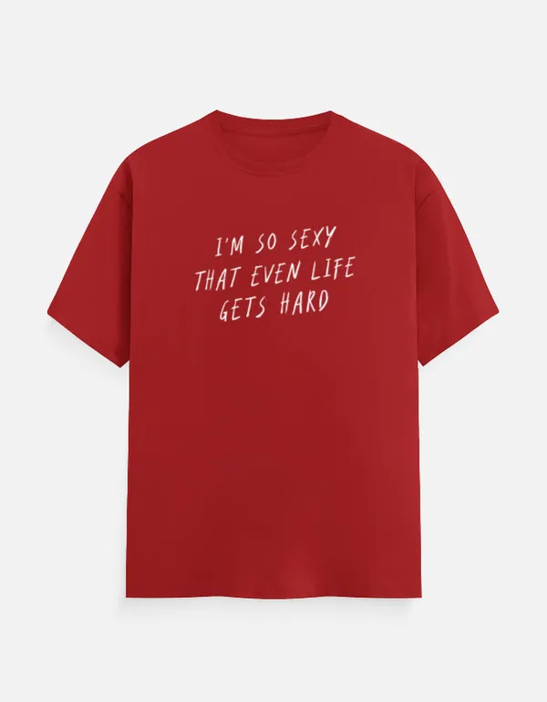 Red_Cotton_T-Shirt_For_Unisex