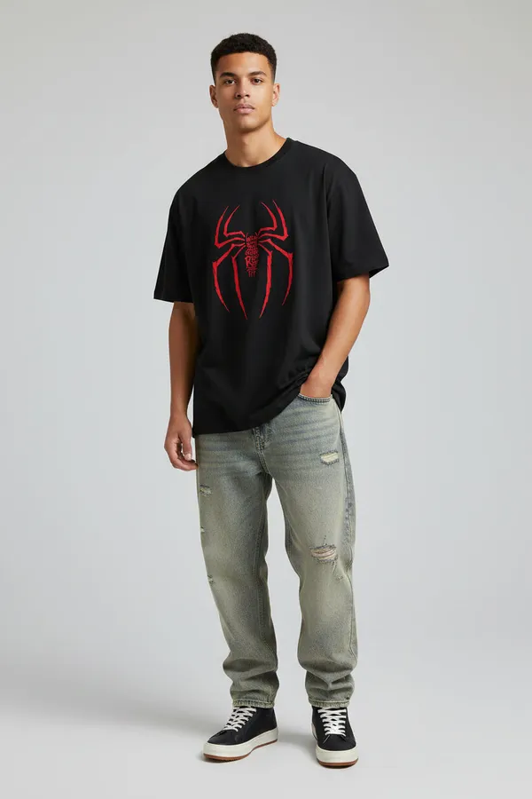 Black_Cotton_T-Shirt_For_Unisex