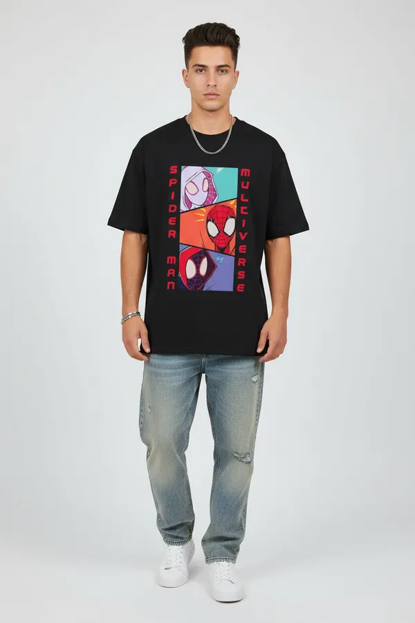 Black_Cotton_T-Shirt_For_Unisex