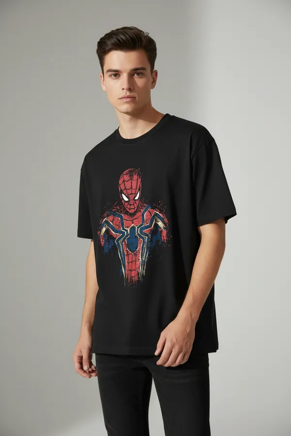 Black_Cotton_T-Shirt_For_Unisex