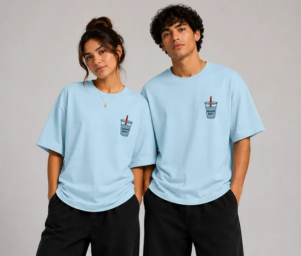 Baby_Blue_Cotton_T-Shirt_For_Unisex