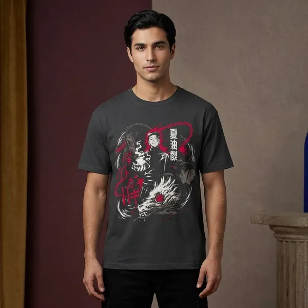 Steel_Grey_Cotton_T-Shirt_For_Unisex