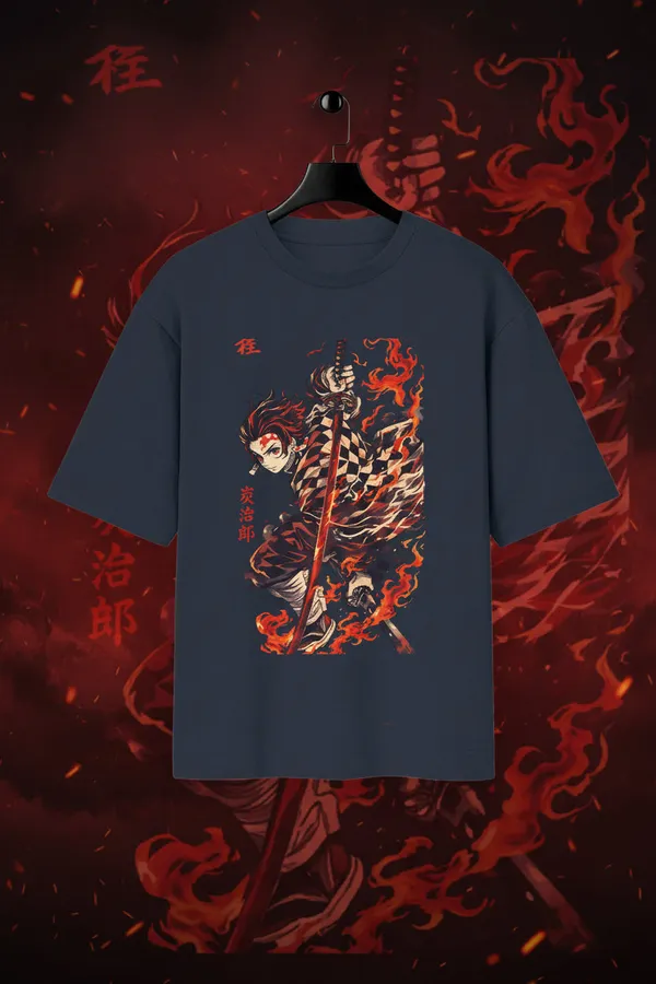Navy_Blue_Cotton_T-Shirt_For_Unisex