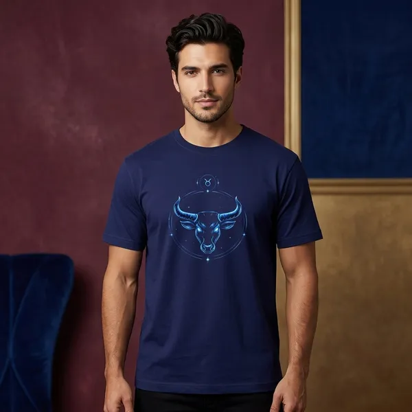 Royal_Blue_Cotton_T-Shirt_For_Unisex