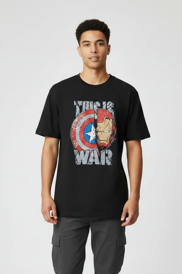 Black_Cotton_T-Shirt_For_Unisex
