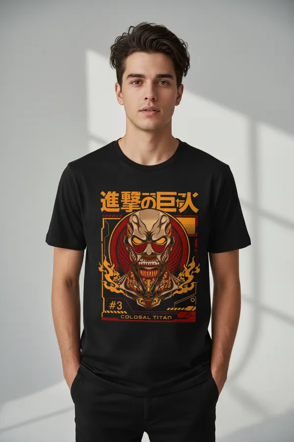 Black_Cotton_T-Shirt_For_Unisex