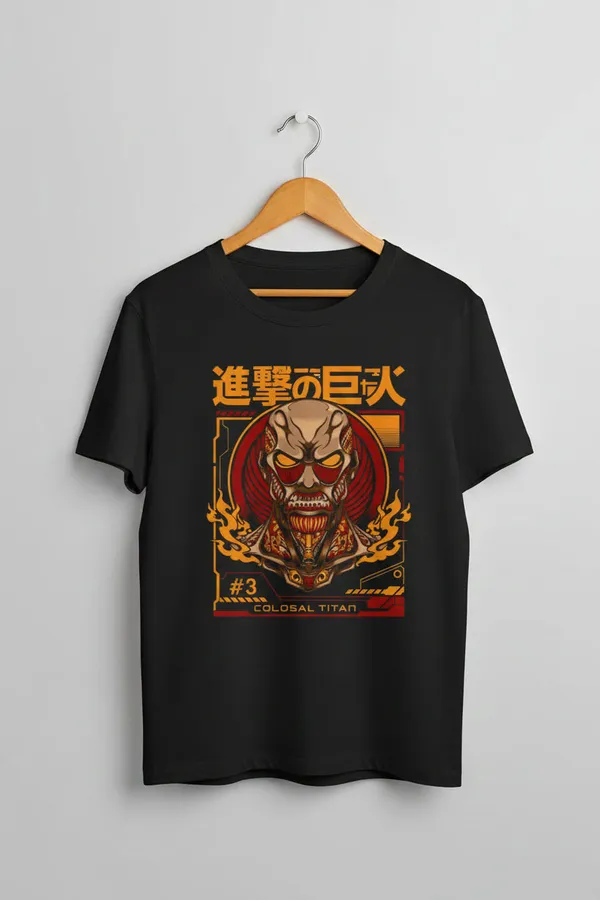 Black_Cotton_T-Shirt_For_Unisex
