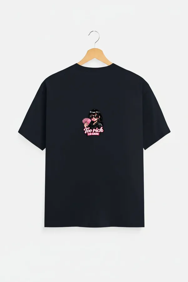 Navy_Blue_Cotton_T-Shirt_For_Unisex