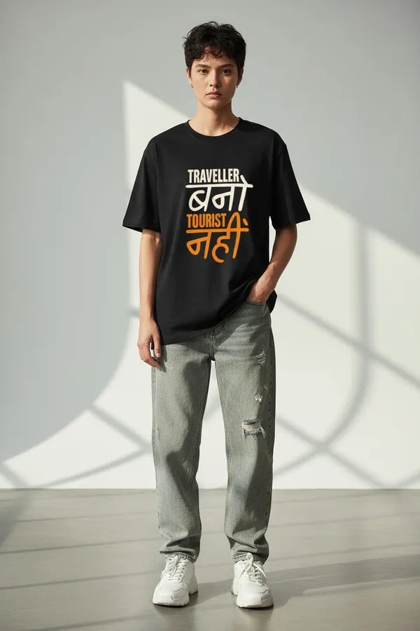 Black_Cotton_T-Shirt_For_Unisex