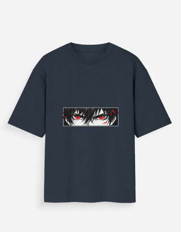 Navy_Blue_Cotton_T-Shirt_For_Unisex