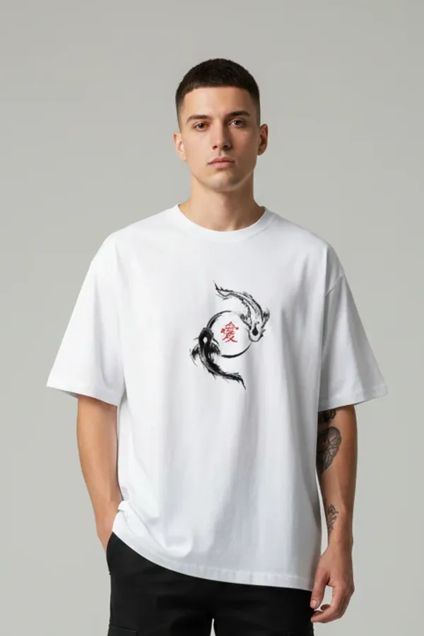 Classic_Koi_Unisex_Crew_T_Shirt_White
