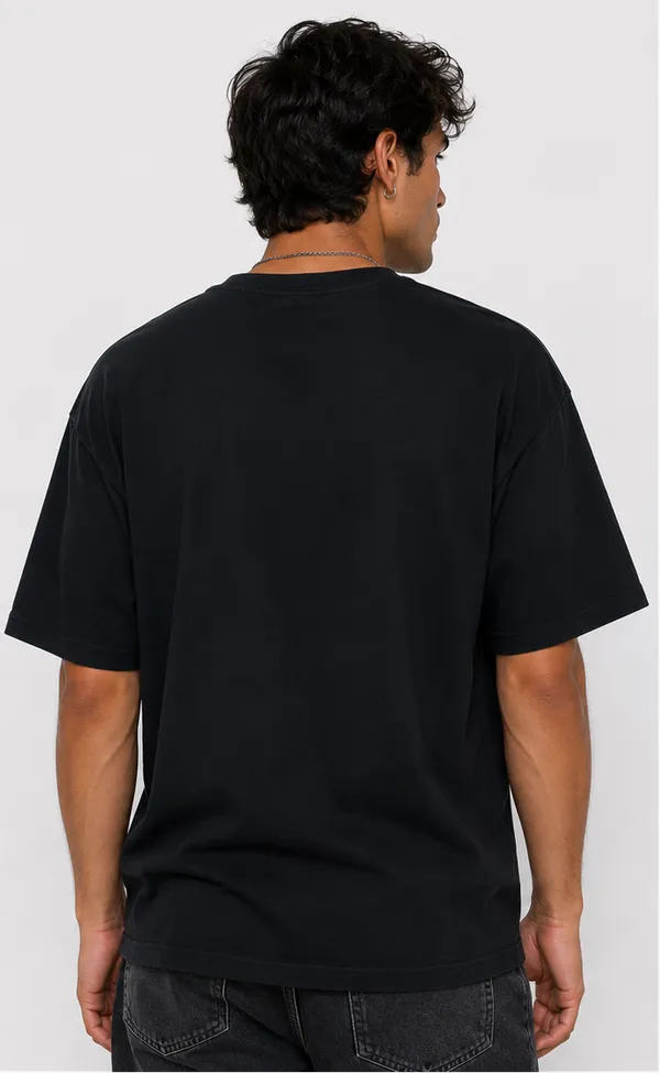 Navy_Blue_Cotton_T-Shirt_For_Unisex