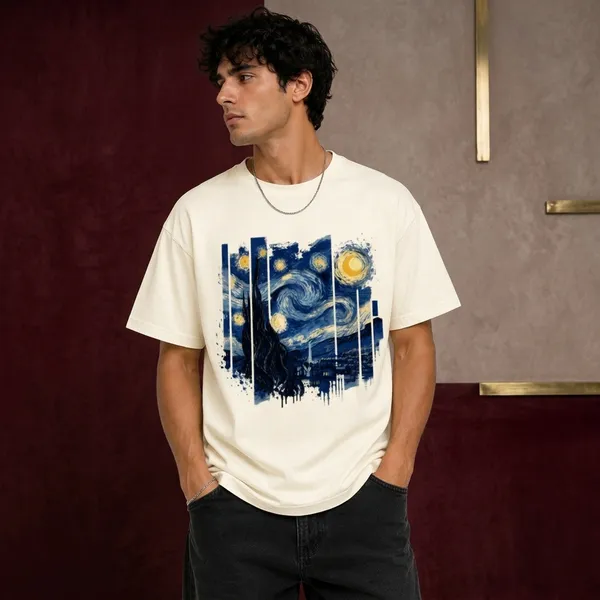 Off_White_Cotton_T-Shirt_For_Unisex