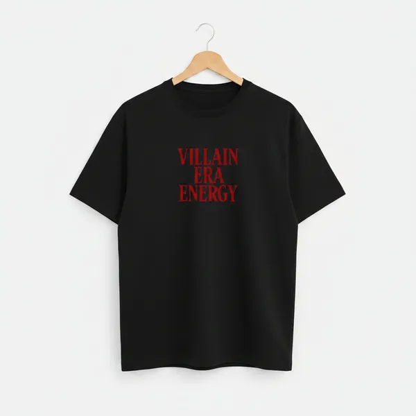 Black_Cotton_T-Shirt_For_Unisex