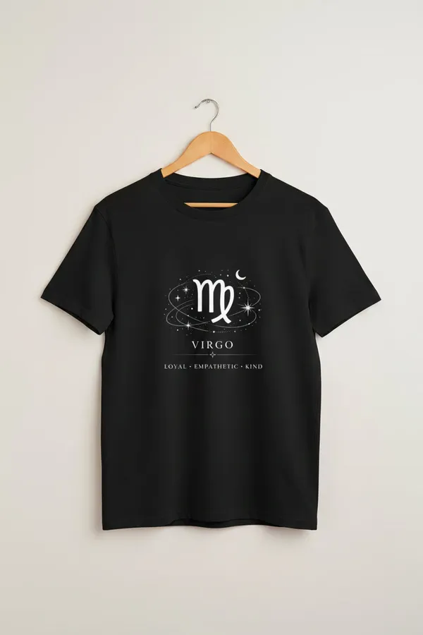 Black_Cotton_T-Shirt_For_Unisex