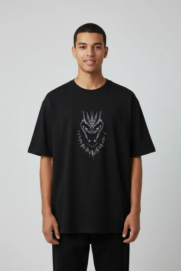 Black_Cotton_T-Shirt_For_Unisex