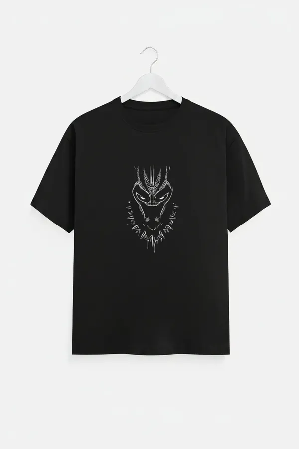Black_Cotton_T-Shirt_For_Unisex