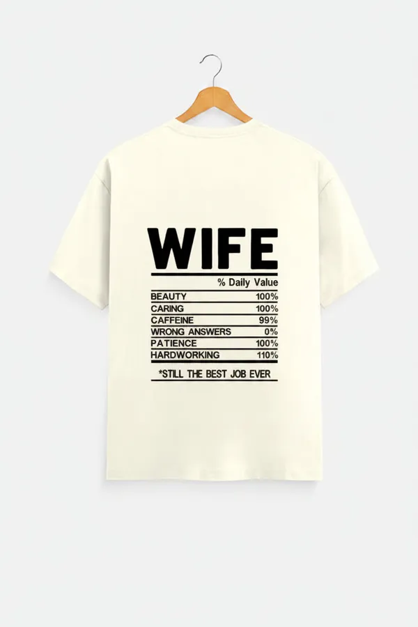 Off_White_Cotton_T-Shirt_For_Unisex