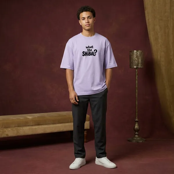 Lavender_Cotton_T-Shirt_For_Unisex