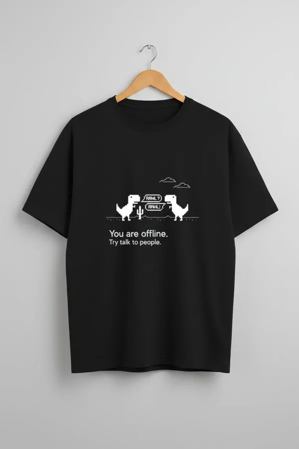 Black_Cotton_T-Shirt_For_Unisex