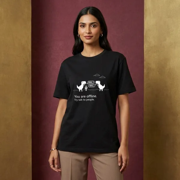 Black_Cotton_T-Shirt_For_Unisex
