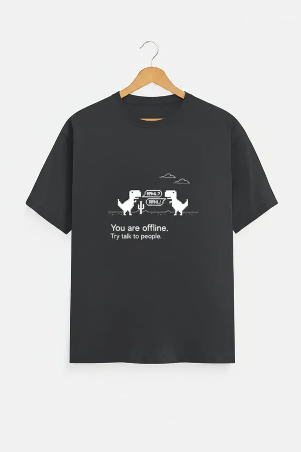 Steel_Grey_Cotton_T-Shirt_For_Unisex