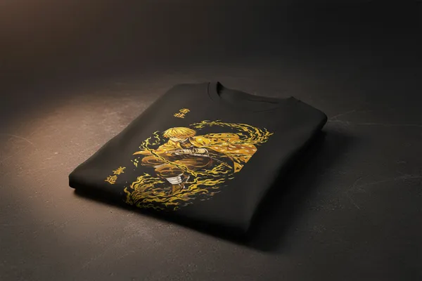 Black_Cotton_T-Shirt_For_Unisex