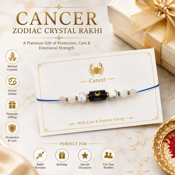 Cancer_Rashi_Rakhi_For_Brother_-_The_Moon'S_Shield_|_Moonstone_Howlite_Rose_Quartz_Crystal_|_Spiritual_Zodiac_|_Reiki_Energized_Raksha_Bandhan_Gift