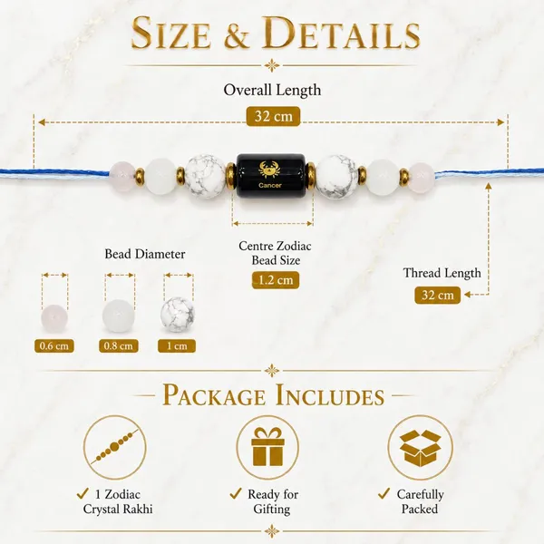 Cancer_Rashi_Rakhi_For_Brother_-_The_Moon'S_Shield_|_Moonstone_Howlite_Rose_Quartz_Crystal_|_Spiritual_Zodiac_|_Reiki_Energized_Raksha_Bandhan_Gift