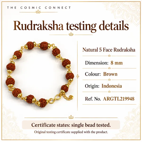 5_Mukhi_Rudraksha_Bracelet_for_Men_|_8_mm_Indonesian_Rudraksha_with_Gold-Tone_Metal_Detailing