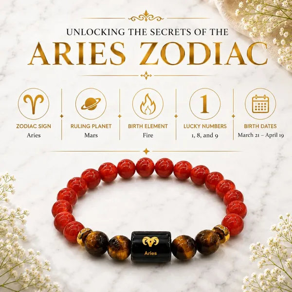 Aries_Rashi_Zodiac_Bracelet_With_Raw_Moroccan_Selenite_Plate_–_Natural_Red_Jasper_&_Tiger_Eye_Beaded_Bracelet_For_Mesh_Rashi