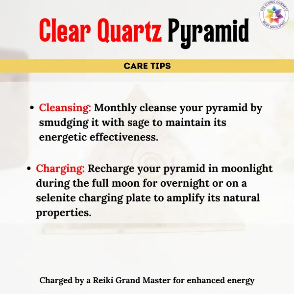 Clear_Quartz_Orgone_Crystal_70_To_78Mm_Pyramid_Handcrafted_Resin_With_Power_Symbol_Clarity,_Amplification,_And_Spiritual_Connection