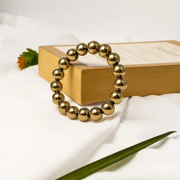 Pyrite_Healing_Bracelet_For_Attracts_Wealth_And_Abundance_Manipura_Chakra_Activator_(10Mm)