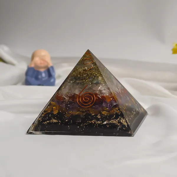 Study_Pyramid_For_Students_Exam_Support_Orgonite_Pyramid_Decorative_Piece_With_Crystals_And_Metal_Swirl